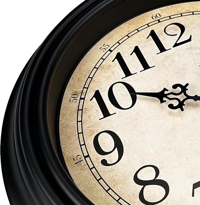 Plumeet Retro Wall Clock