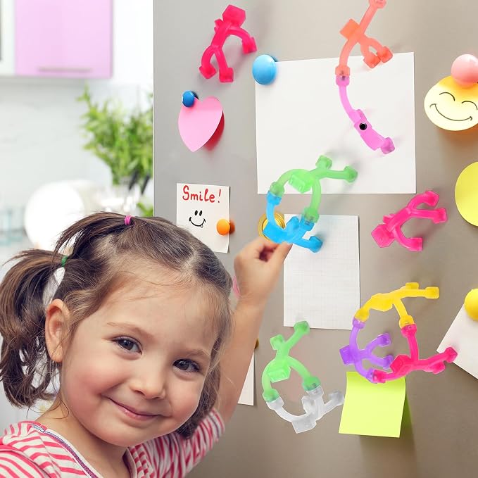 15pcs Magnetic Robote Figures for Kids 3-8 Travel STEM Fidget Toy | Safe ASTM-certified, Quiet Play for Airplane Car Trips Restaurant, Develops Creativity for Classroom Rewards Stocking Stuffer