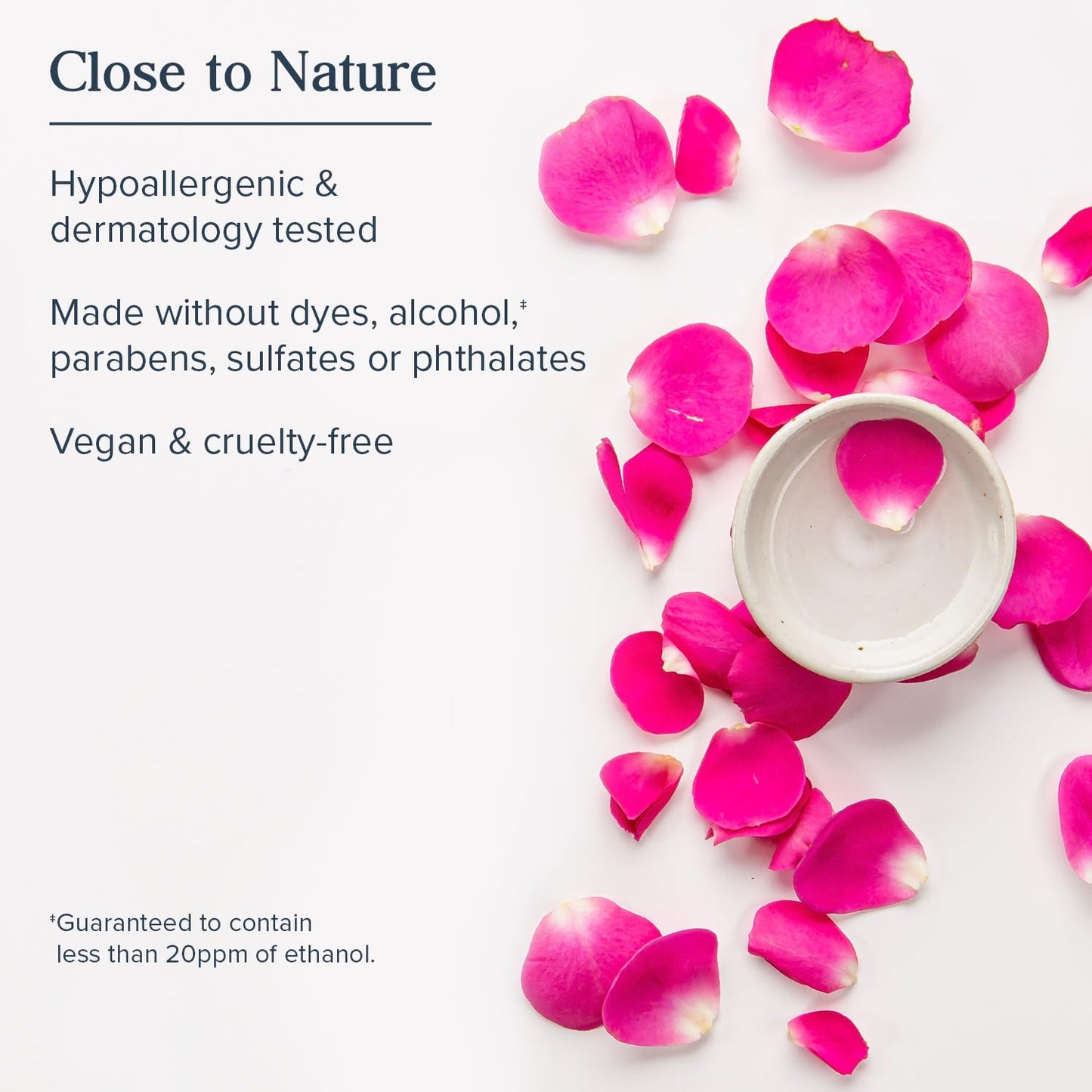 HERITAGE STORE Rosewater & Glycerin Hydrating Facial Mist - Dry Combination Skin Care - Rose Water Spray w/Vegetable Glycerine, Made Without Dyes or Alcohol, Hypoallergenic, Vegan, Cruelty Free, 2oz