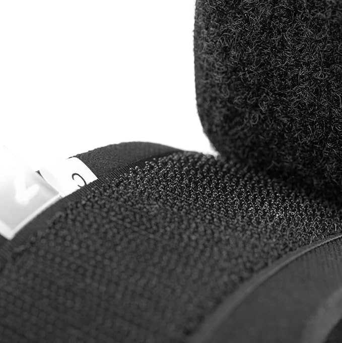 HORZE Chicago Fetlock Rear Boots | Lightweight, Adjustable, Jumping Horse Boots (Pair) - Black - Cob