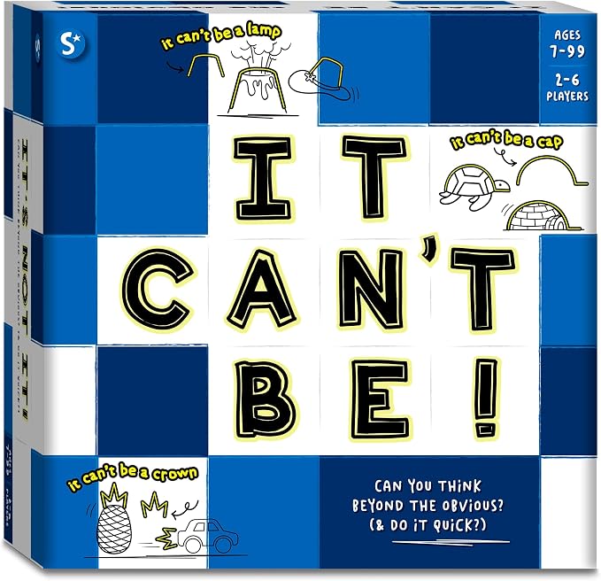 Skillmatics Card & Board Game – It Can't Be, Hilarious Drawing Game | Fast-paced Fun for Families, Parties, Game Nights, Race to Doodle, Gift for Kids, Teens, Adults Ages 7, 8, 9, 10 & Up