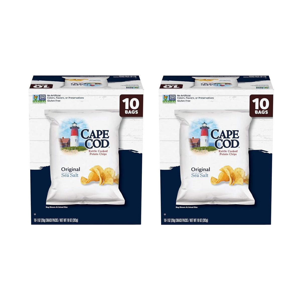 Cape Cod Variety Pack Chips, 20 Count 1 Oz