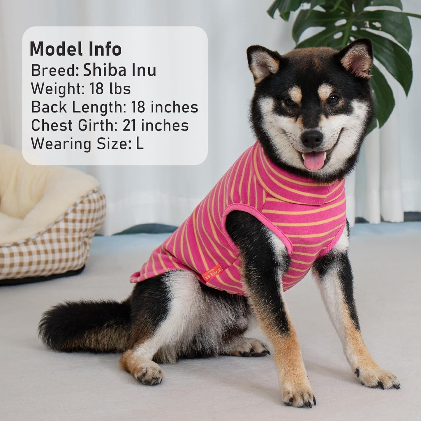 KYEESE 2Pack Dog Sweater Pullover Dog Sweaters for Small Dogs Girl Stretchy Pet Sweatshirt Small Pets Sweaters Turtleneck Pet Coats Soft Dogs Clothes