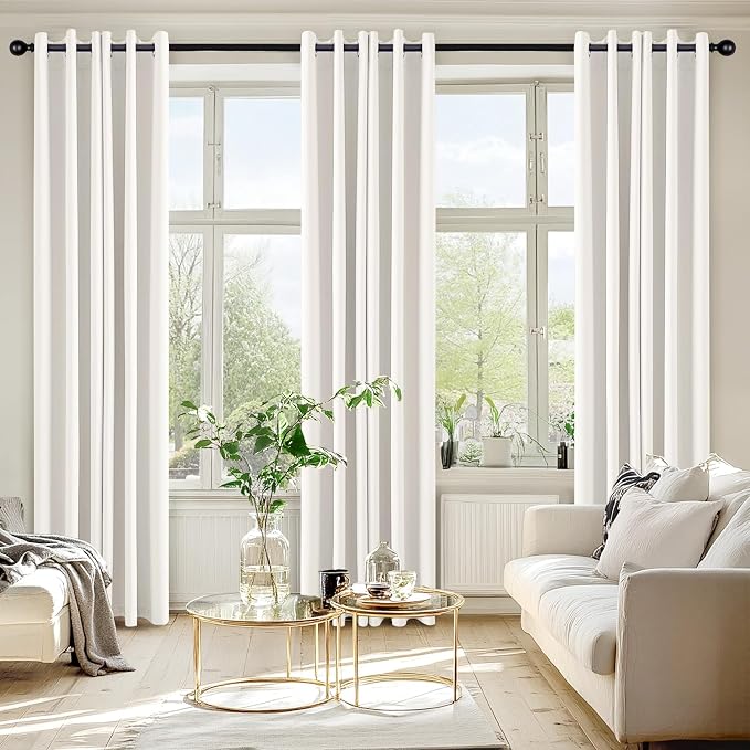 MIULEE Blackout Curtains for Bedroom Living Room 2 Panels, Thermal Insulated