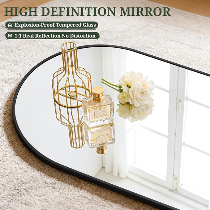 Mirror Full Length 59"x16" Full Body Floor Mirror