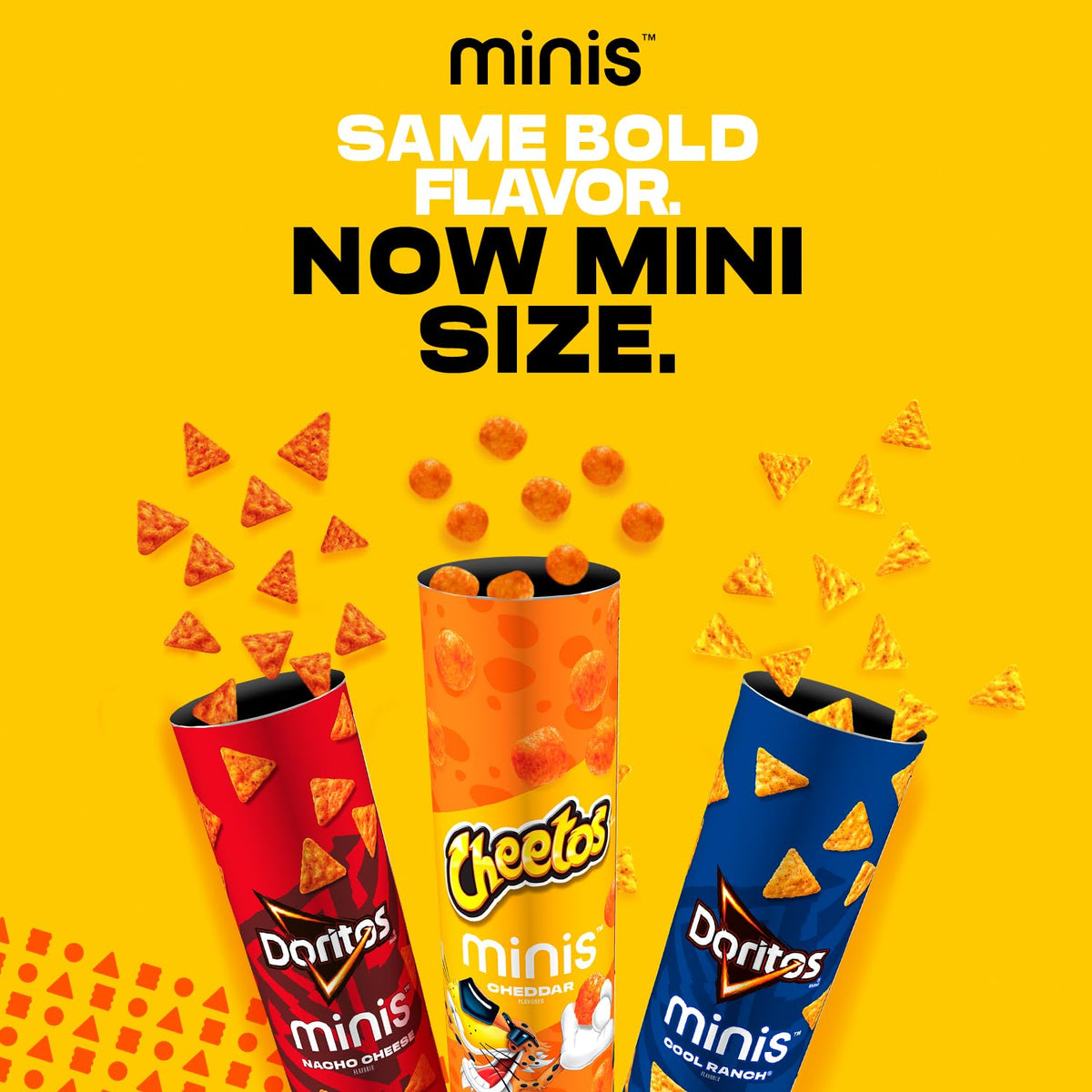 Minis, Funyuns Flamin Hot, 2.875 Ounce Canister