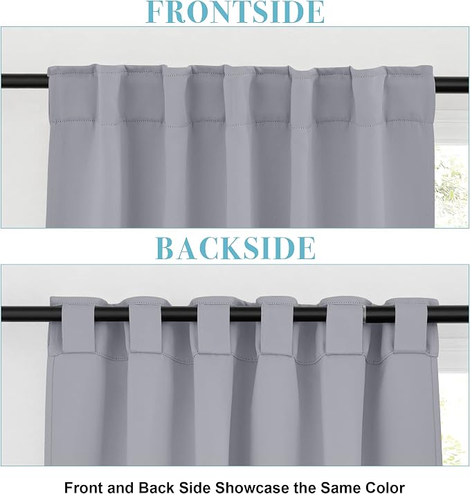 RYB HOME Blackout Curtains & Drapes