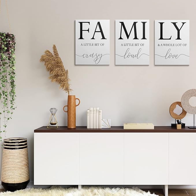 GUBIYU Home Family Wall Decor, Wall Art