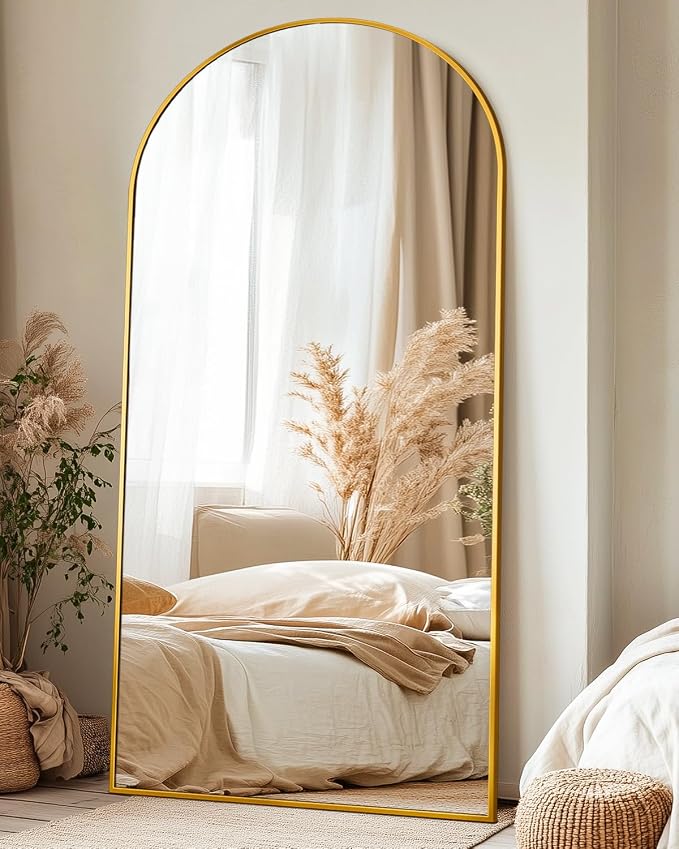 Suidia 76"x34" Arched Full Length Mirror