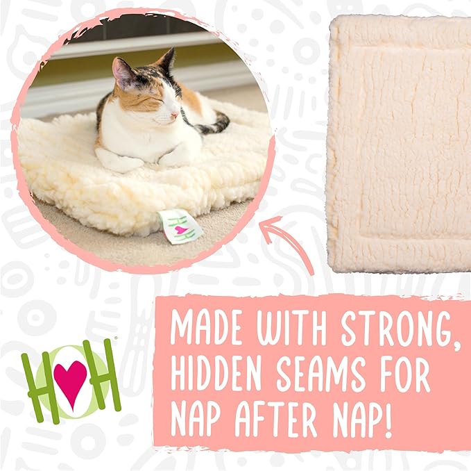 Hugglehounds Hugglefleece Dog Mat, Plush Soft And Durable Crate Mat, Machine Washable Bed (20"x24")