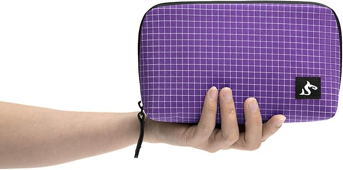 SIMTOP Cord Organizer Travel Small Tech Bag Pouch Case for Cords, Charger, Hard Drive, Power Bank – Water-Resistant Electronics Organizer, Small Portable Gadget Case for Travel