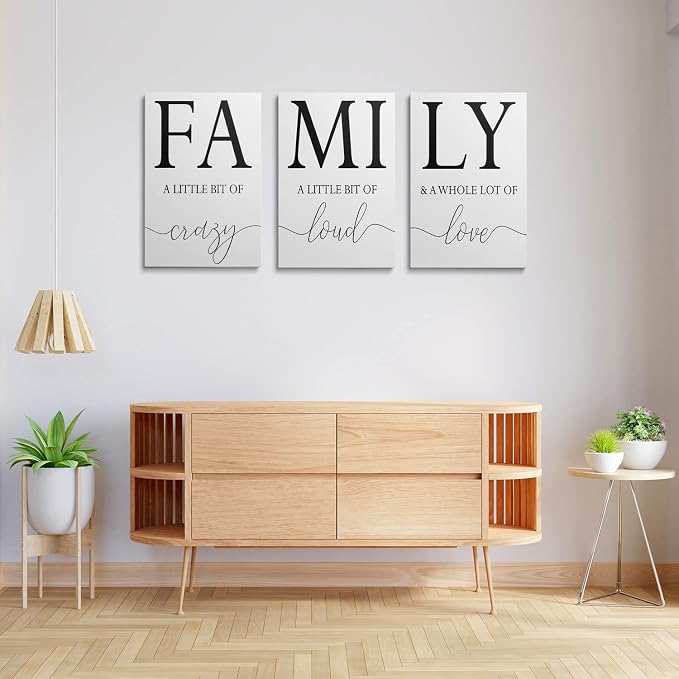 GUBIYU Home Family Wall Decor, Wall Art