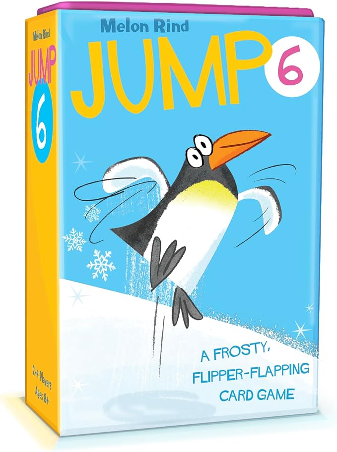 Melon Rind Jump 6, Math Game for Kids Learning Multiples of 6, Lively, Fun Card Game, Quick Activity for Boosting Math Confidence, Ages 8+