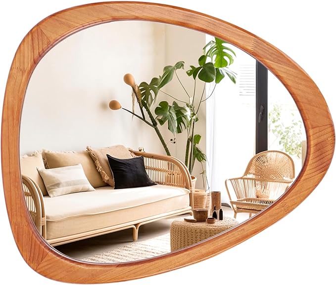 WallBeyond Asymmetrical Mirror, Irregular Wall Mirror