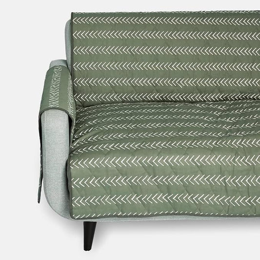 Molly Mutt 3-Seater Non-Slip Furniture Protector and Couch Cover for Dogs & Pets – Durable 100% Cotton Canvas and Non-Toxic Materials - 70” Wide x 78” Long