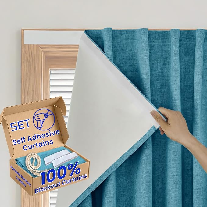 Removable 100% Blackout Shade