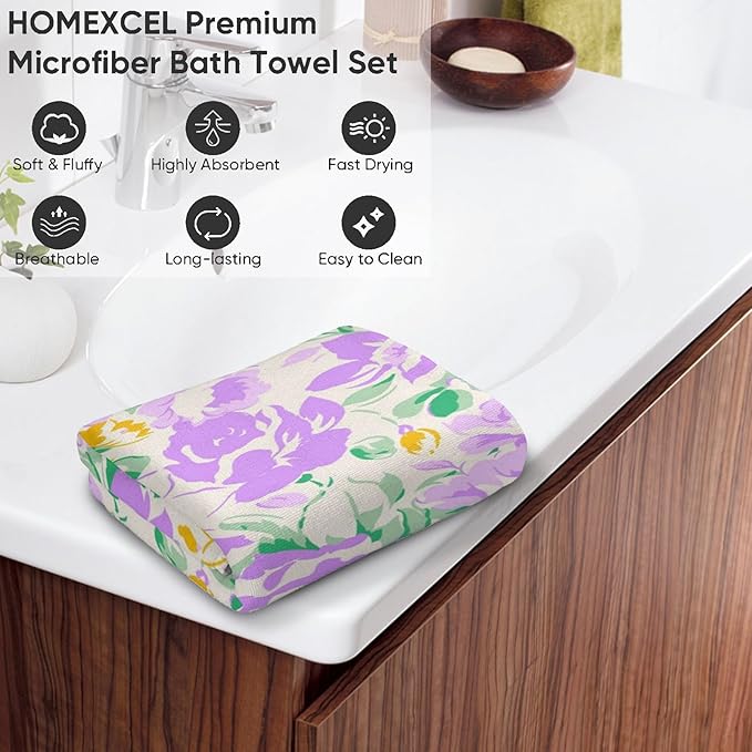 Cute Shiba Inu Hand Towels - 2 Pack, 14.5" X 28",Soft Microfiber Polyester Cartoon Towel Set with Dog-Lover,for Fun Bathroom Kitchen Spa Hotel Decor Gifts Women Girls