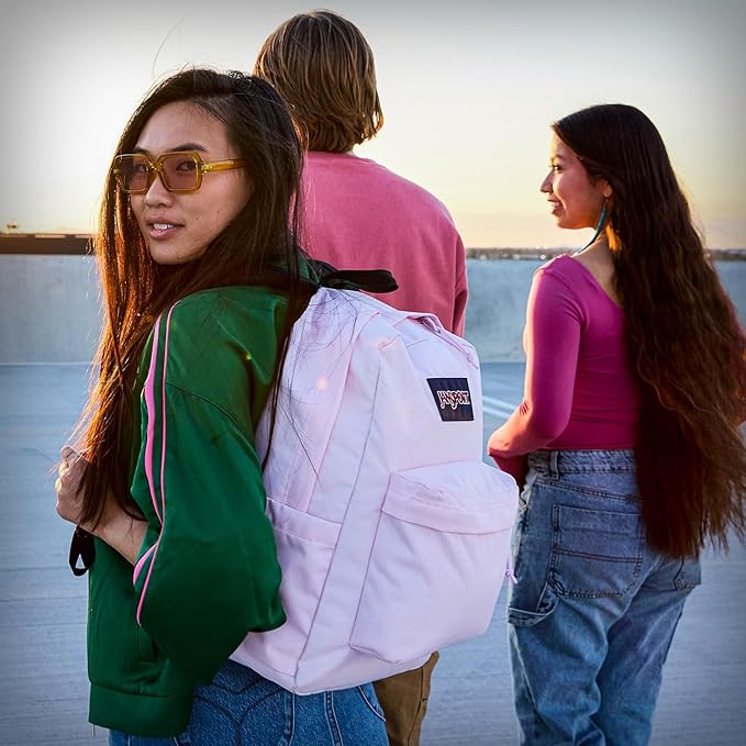 JanSport SuperBreak One Backpacks - Durable, Lightweight Bag with 1 Main Compartment, Front Utility Pocket with Built-in Organizer - Premium Backpack, Graphite Grey