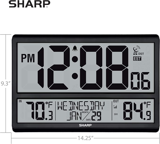 Sharp Atomic Clock