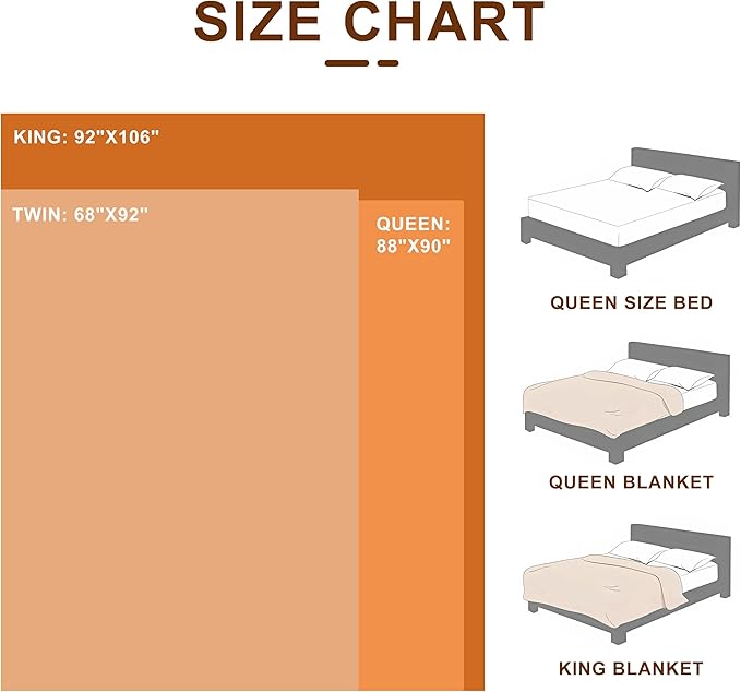 NTBAY 3 Layers Cotton Muslin 106x92 King Bed Blanket, Super Soft Breathable Thermal Yarn Dyed Quilt for Adults, Perfect Lightweight Blanket for Couch Sofa Bed All Seasons, Grey Tree