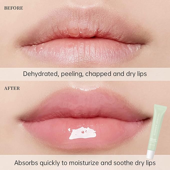 Lip Butter Balm for Hydration Shine, Mini Neutrals Lip Butter Balm Set Lip Care Prouct, Moisturizing Tinted Lip Balm Gloss Hydrating Oil for Women (#Vanilla)