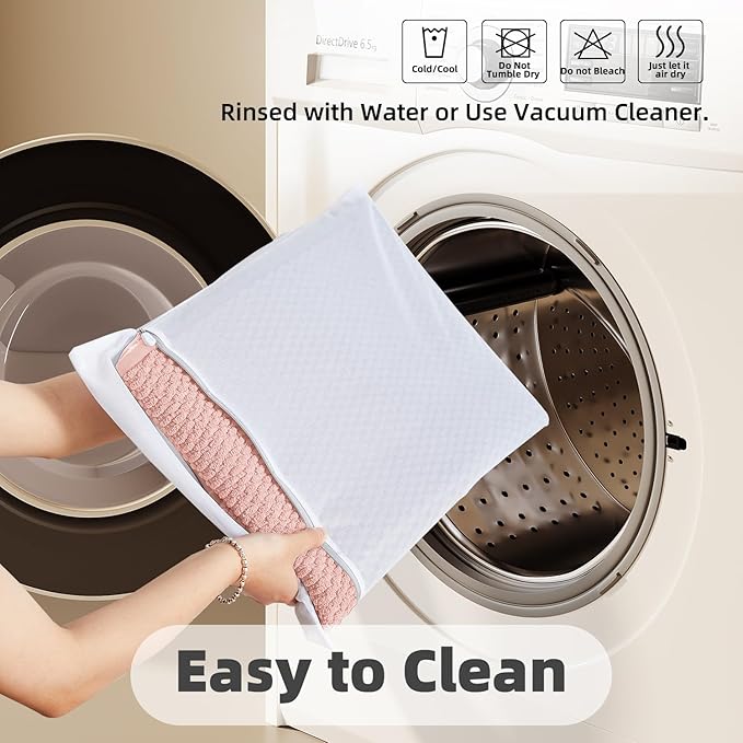 Small Bathroom Rugs, Non Slip Washable Bath Rugs Super Absorbent Bathroom Rug Thin Quick Dry Low Pile Bath Mats, Pink 12"x12"