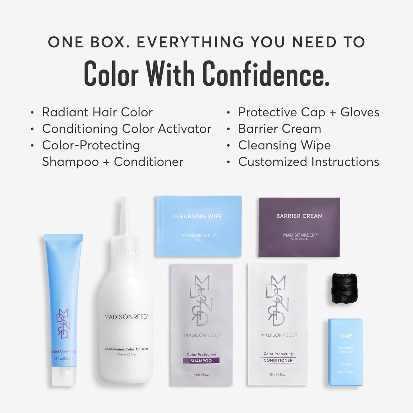 Madison Reed Radiant Hair Color Kit | 7RC Light Ginger Red with Vivid Copper Tones (Carrara Crimson) Vivid Color-Enhancing Formula | Salon-Quality Permanent Hair Dye | PPD-Free & Ammonia-Free |2 Pack