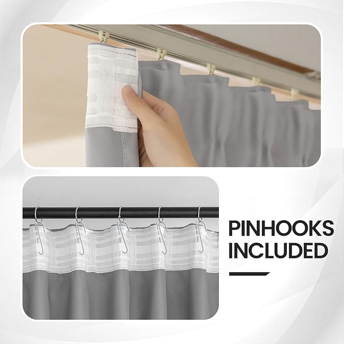 Floor to Ceiling Curtains for Wall Ceiling Mount Track