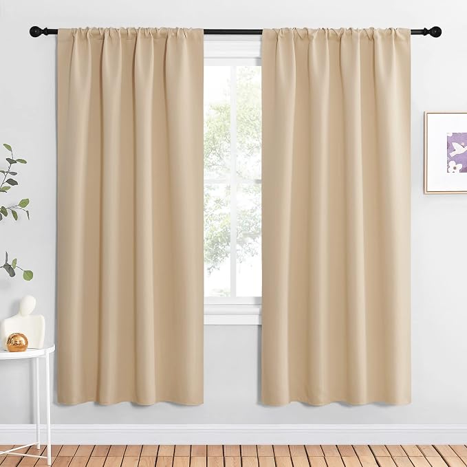 NICETOWN Kitchen Room Darkening Curtains