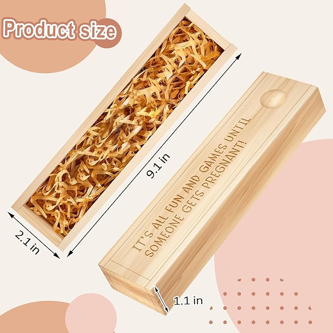 Pregnancy Announcement for Grandparent Husband, Pregnancy Test Keepsake Box, Baby Announcement Reveal Gifts Ideas for Husband Grandparents Friends