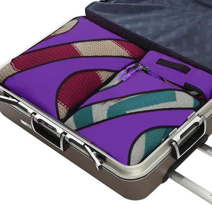 BAGAIL 6 Set Packing Cubes,Travel Luggage Packing Organizers