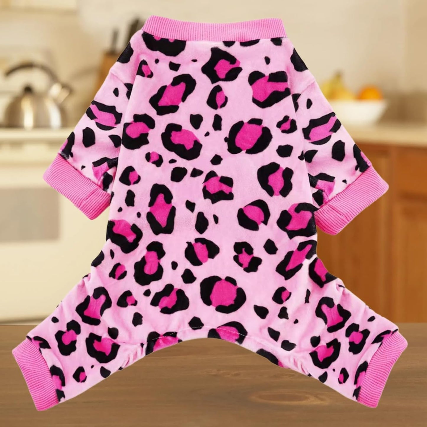 Vet-Approved Dog Pajamas Onesie for Medium Large Dog Clothes - Lightweight Soft Stretchy Puppy Outfits - Certified Hypoallergenic Comfort Anxiety-Reducing (Pink, XXX-L)