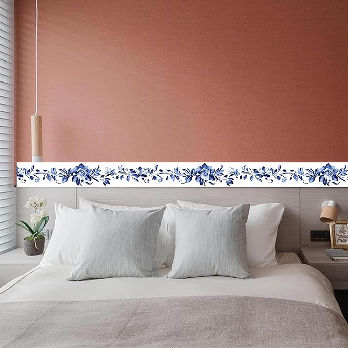 HOMETITUTE Wallpaper Border Peel and Stick Decorative Wall Trim Self Adhesive