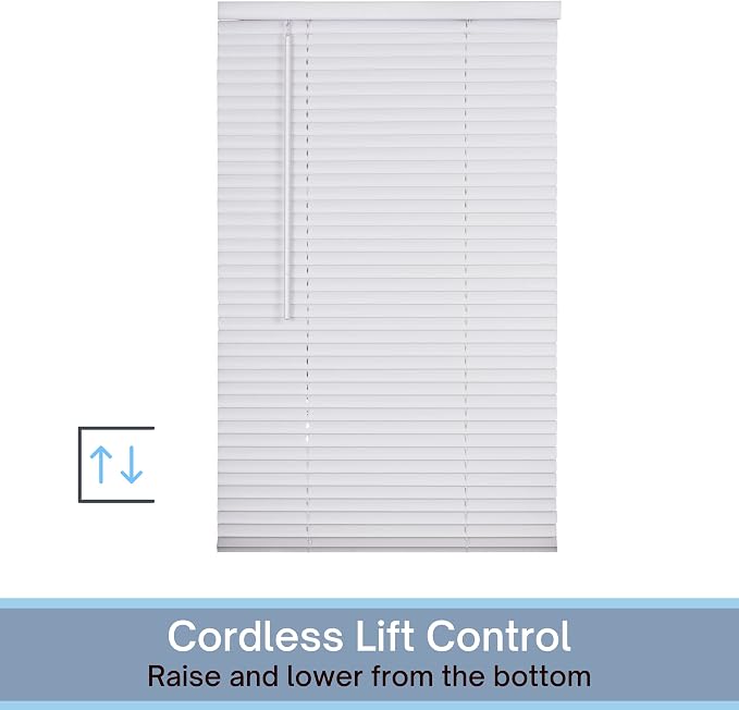 LOTUS & WINDOWARE Cordless Mini Blind, Window Blinds