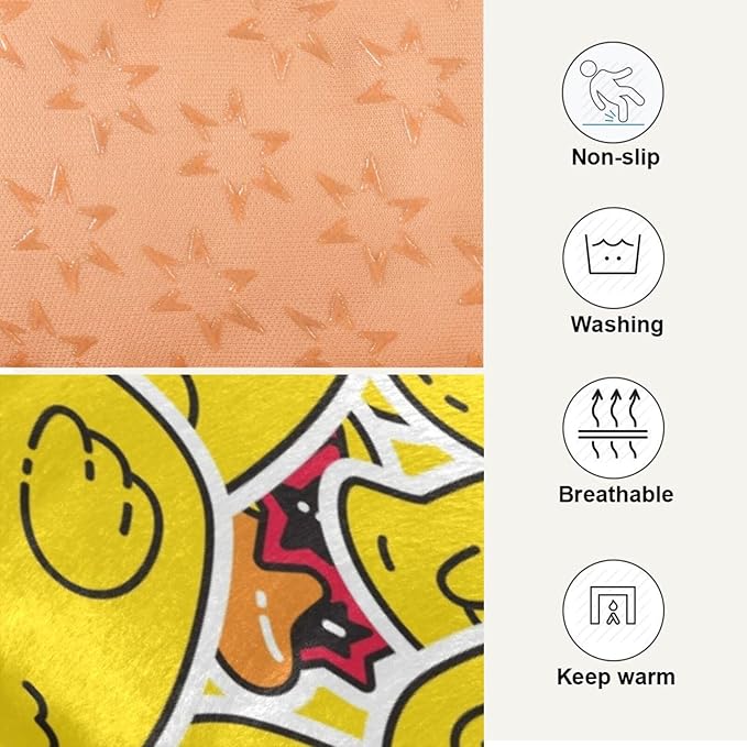 Pet Bed Rubber Duck Star Dog Bed Mat Absorbing Non Slip Pad Pet Sleeping Mat for Small, Medium, and Large Dogs Puppy Cat 36 in x 24 in