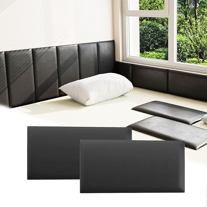 3D Anti-Collision Wall Padding Kids, Self-Adhesive Panels