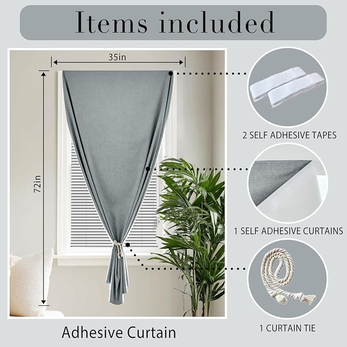 Magic Tape 100% Blackout Curtain