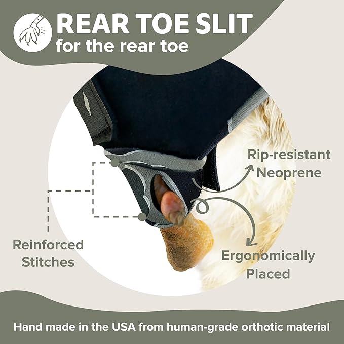 Duck Shoes for Injured Feet – Protective Neoprene Footwear for Ducks, Protective Shoes for Birds with Injured feet, Bumblefoot Relief - Large, 4.5” Max. Inside Width - Gray Camouflage