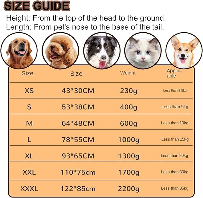Dog Crate Mat, Dog Bed for Large Dogs, Comfy Fluffy Kennel Pad Anti-Slip for Dog beds & Furniture, Quilted Dog Bed for Pets for Medium/Small Dogs Cats (Color : Apricot, Size : 25x18)