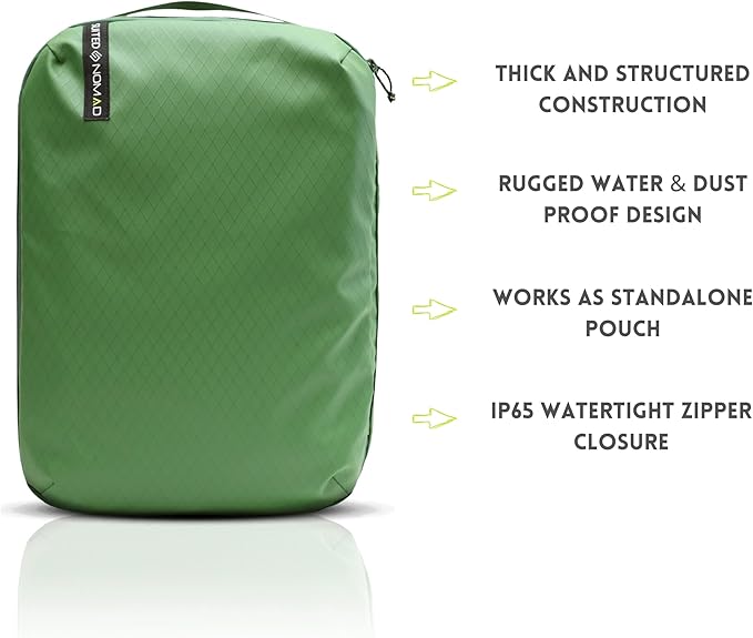 Adventure Travel Packing Cubes, IP65 Water&Dust Proof Organizer Wet Bags
