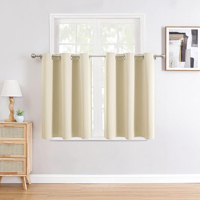 ChrisDowa Small Window Curtains