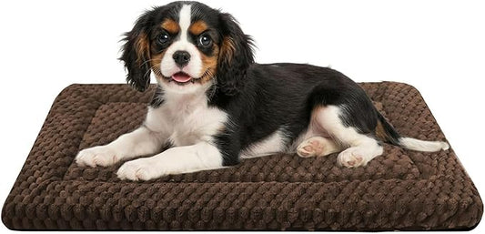 Dog Bed Mat - Reversible Dog Crate Bed Mats, Soft & Breathable Kennel Pad, Durable Crate Bed for Small Medium Large Dogs & Cats