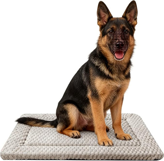 Dog Bed Mat - Reversible Dog Crate Bed Mats, Soft & Breathable Kennel Pad, Durable Crate Bed for Small Medium Large Dogs & Cats