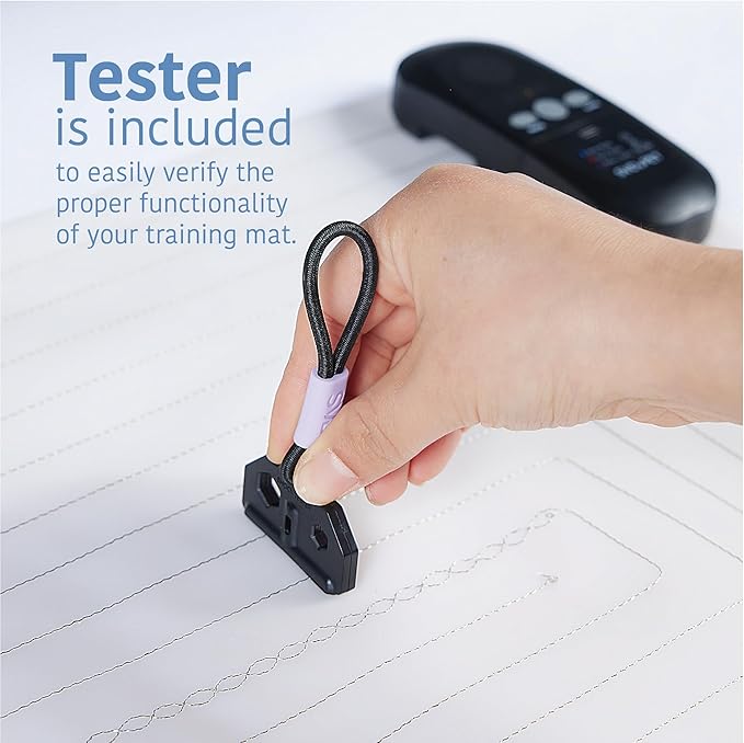 SVD.PET 2-Pack Pet Training Mat with Tester, Pet Shock Pad, Dogs & Cats Electronic Repellent mat for Indoor, 3 Training Modes, 5 Levels, Pet Safe Mode (Black controler 60" X 12")