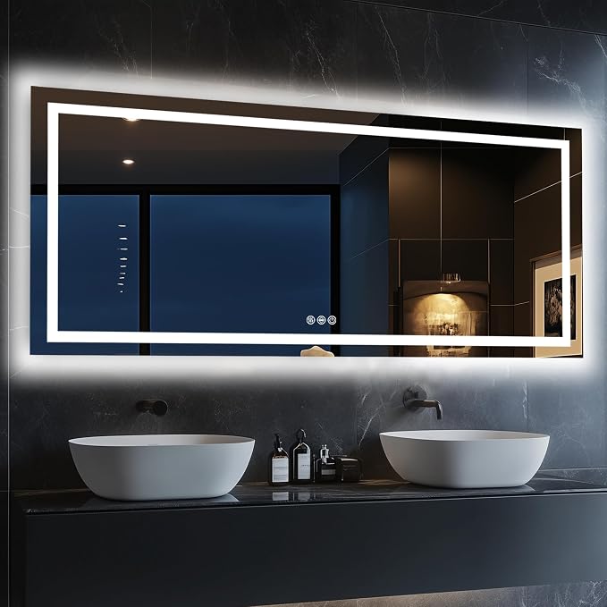 Antok 28"x 60" LED Bathroom Mirror