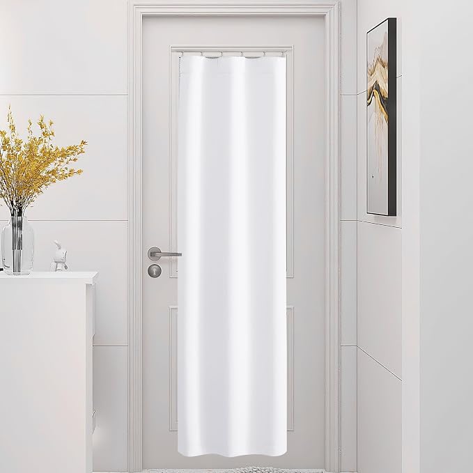 NICETOWN 1 Panel Room Darkening Door Curtains