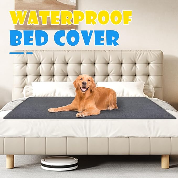 1 Pack Extra Large Washable Pee Pads for Dogs 72"x72"