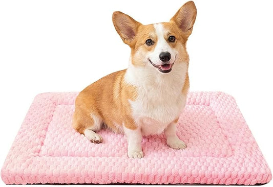 Dog Bed Mat - Reversible Dog Crate Bed Mats, Soft & Breathable Kennel Pad, Durable Crate Bed for Small Medium Large Dogs & Cats