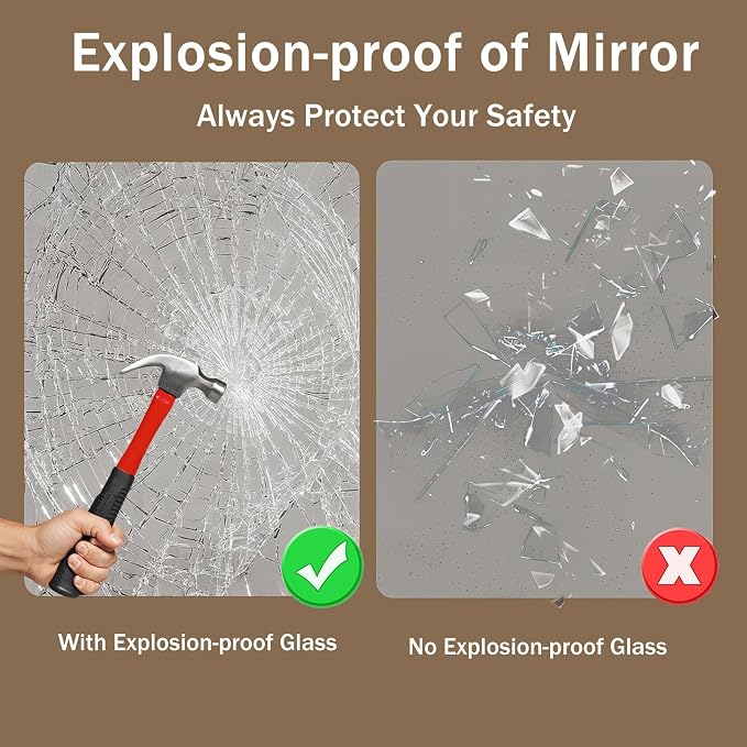 Modern Smart Anti-Fog Bathroom Mirror