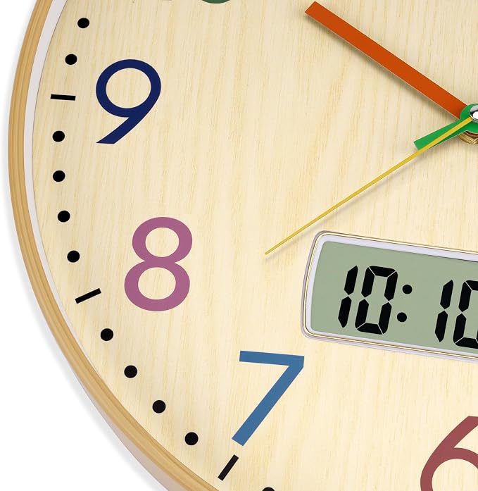 Foxtop Digital and Analog Learning Clock